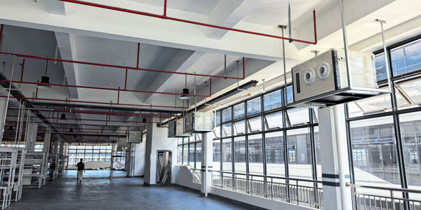 電動工具生產車間，制冷降溫工程項目