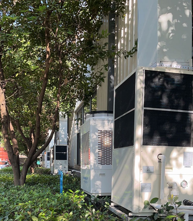 汽車(chē)配件廠(chǎng)車(chē)間降溫安裝蒸發(fā)冷省電空調(diào)管道機(jī)-崗位定點(diǎn)降溫,省電省錢(qián)