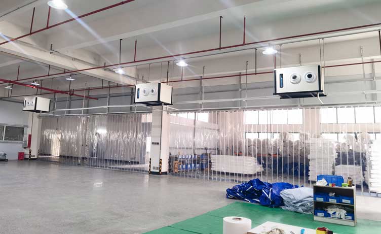 大空間高效降溫，應用蒸發冷省電空調射流機組