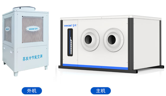 蒸發(fā)冷省電空調(diào)- 臥式射流機(jī)