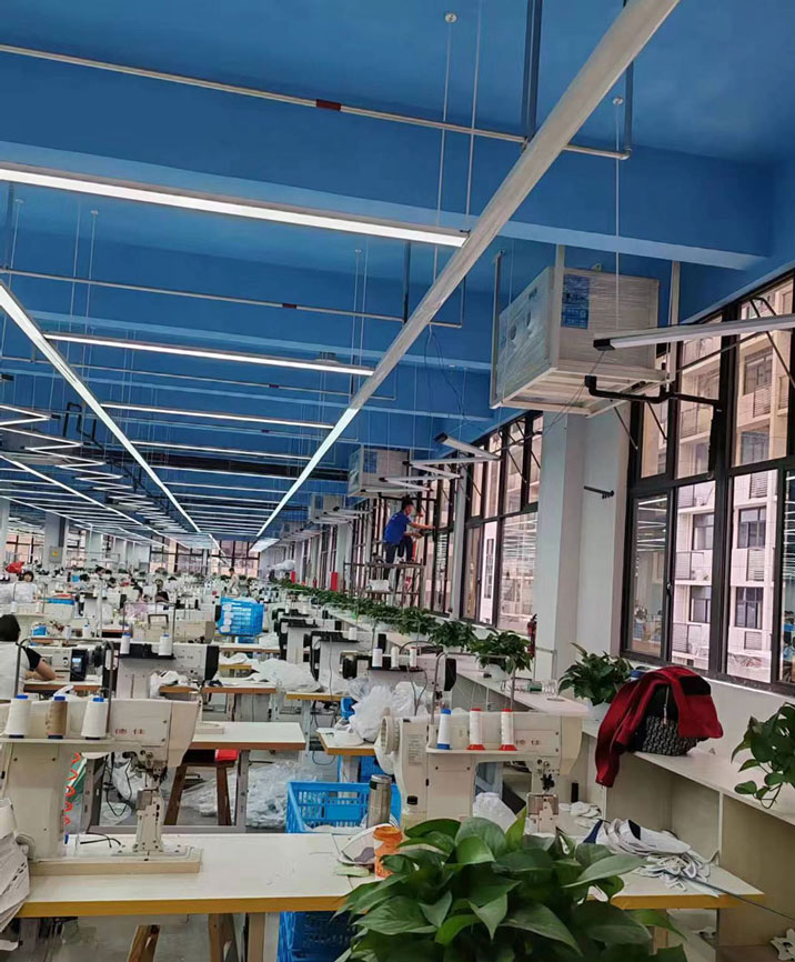 紡織廠降溫安裝工業省電空調-臥式射流機