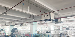 浙江嘉興車間降溫難題破局，蒸發(fā)冷省電空調(diào)高效節(jié)能顯實力